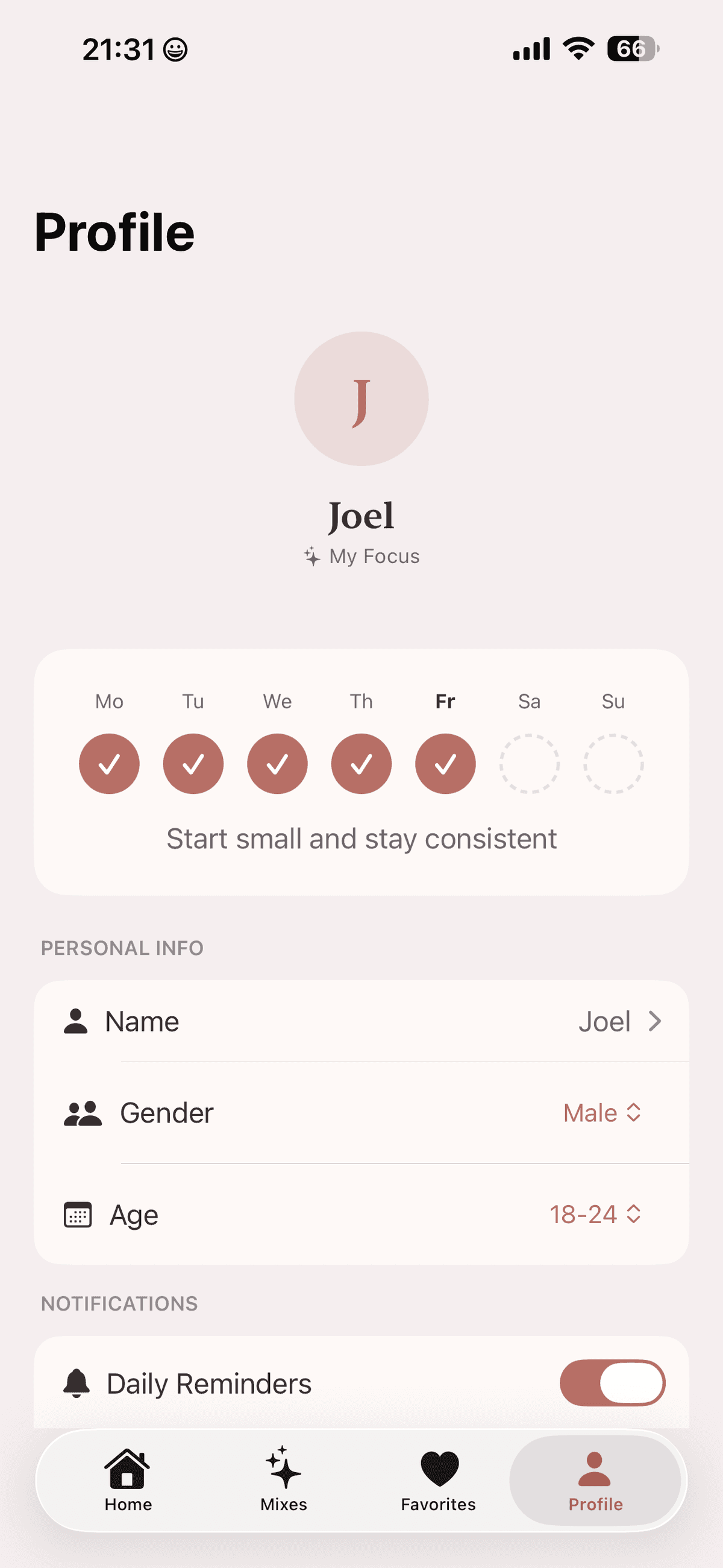 Dove Gentle streaks screen